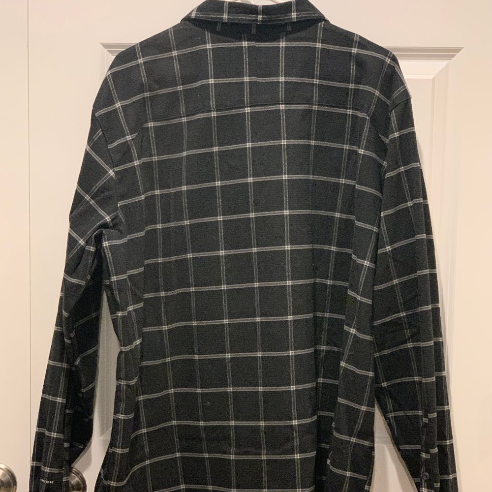 Columbia Men's Outdoor Elements Stretch Plaid Flannel Shirt (XXL)